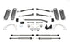 Fabtech 07-18 Jeep JK 4-Door 3in Trail Ii w/Dlss Shks - Mammoth Racing -