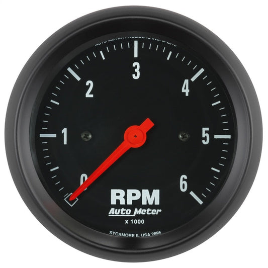 Autometer Z-Series 3-3/8in. 0-6k RPM In-Dash Tachometer Gauge - My Store
