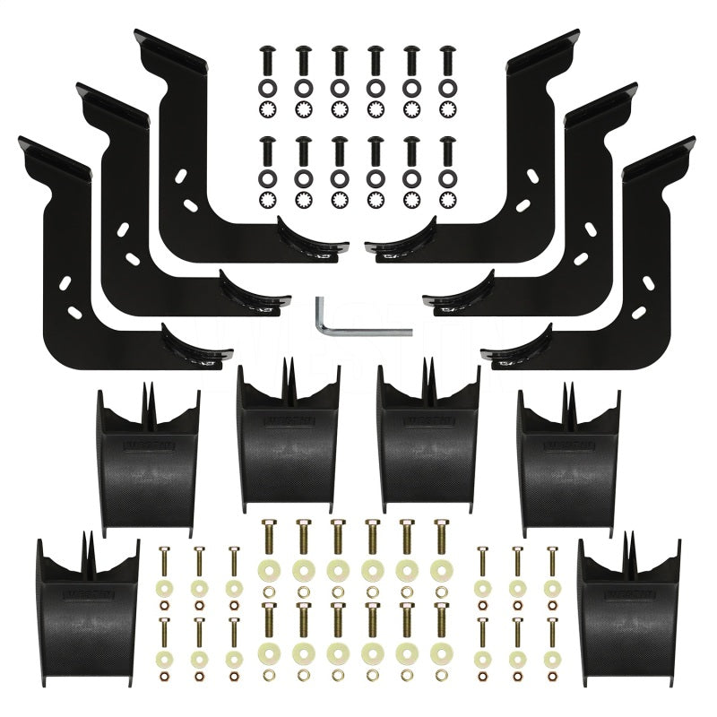 Westin 22-23 Toyota Tundra CrewMax PRO TRAXX 4 Oval Nerf Step Bars - SS - Mammoth Racing -