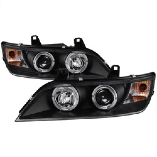 Spyder BMW Z3 96-02 Projector Headlights LED Halo Black High H1 Low H1 PRO-YD-BMWZ396-HL-BK - Mammoth Racing -