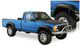 Bushwacker 84-01 Jeep Cherokee Cutout Style Flares 4pc Fits 2-Door Sport Utility Only - Black - Mammoth Racing -