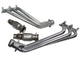 BBK 10-11 Camaro V6 Long Tube Exhaust Headers With Converters - 1-5/8 Silver Ceramic - Mammoth Racing -