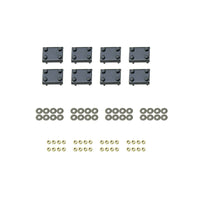 Westin Premier 4 Oval Nerf Step Bars 72 in - Black (Does Not Include Brackets) - Mammoth Racing -