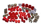 Energy Suspension 15-16 Ford Mustang Red Hyper-Flex Master Bushing Set - Mammoth Racing -