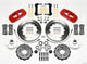 Wilwood Aero6 Front Truck Kit 14.25in Red 97-03 Ford F150 - Mammoth Racing -