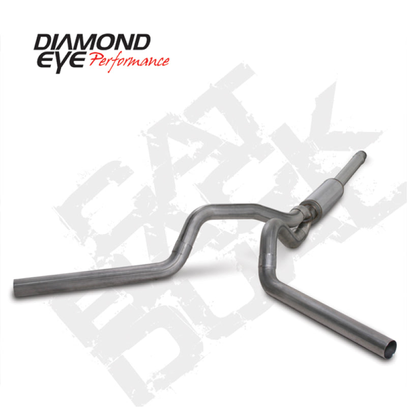 Diamond Eye KIT 4in CB DUAL SS: 94-97 FORD 7.3L F250/F350 PWRSTROKE - Mammoth Racing -
