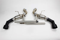 Mishimoto 2016+ Chevrolet Camaro SS Dual-Tip Pro Axle-Back Exhaust w/ Black Tips - Mammoth Racing -