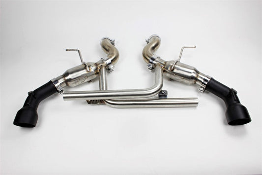 Mishimoto 2016+ Chevrolet Camaro SS Dual-Tip Pro Axle-Back Exhaust w/ Black Tips - Mammoth Racing -