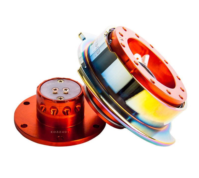 NRG Quick Release Gen 2.5 - Orange Body / Neochrome Ring - My Store