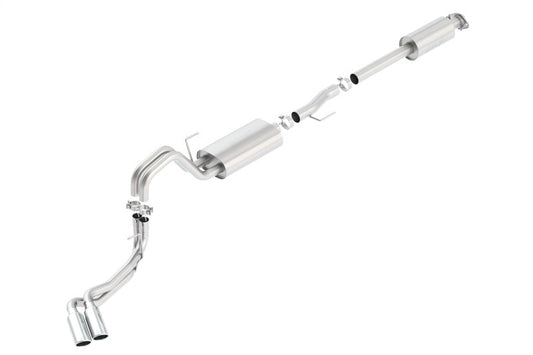 Borla 15-16 Ford F-150 3.5L EcoBoost Ext. Cab Std. Bed Catback Exhaust Touring Truck Side Exit - My Store