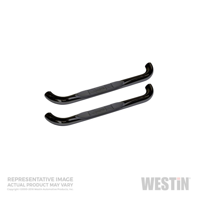 Westin 2004-2008 Ford F-150 Reg Cab E-Series 3 Nerf Step Bars - Black - Mammoth Racing -