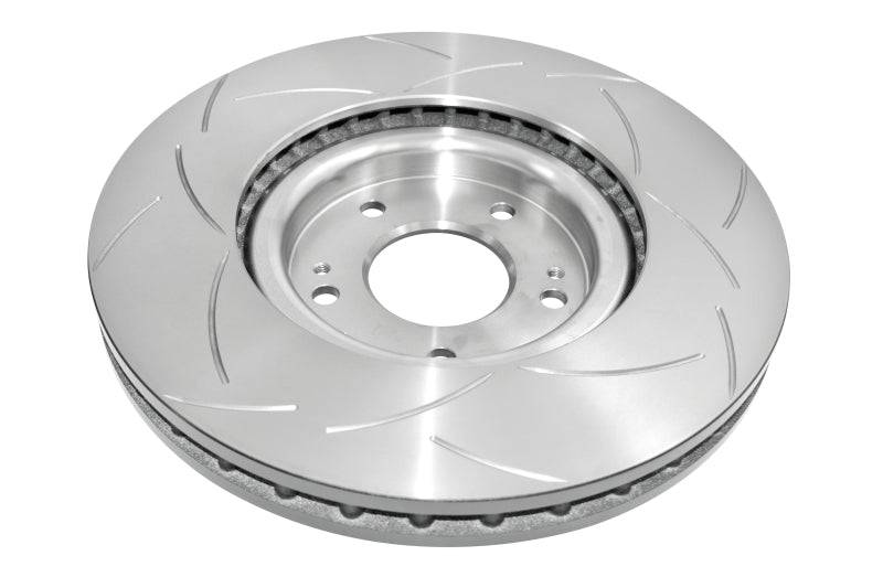 DBA 98-08 Mitsubishi EVO V-IX Front Slotted T2 Street Series Rotor - Mammoth Racing -