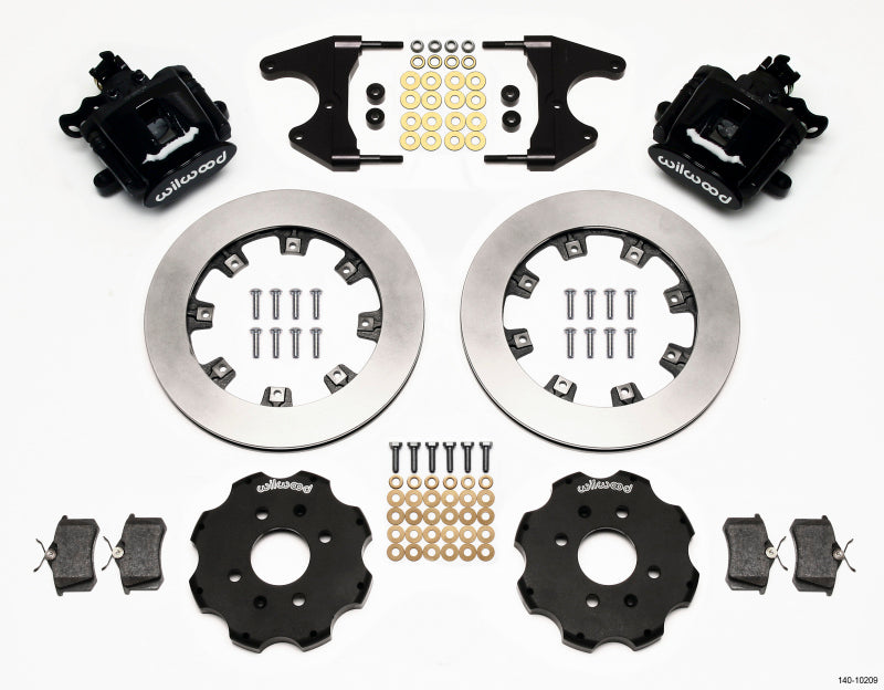 Wilwood Combination Parking Brake Rear Kit 12.19in Civic / Integra Drum 2.46 Hub Offset - Mammoth Racing -