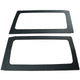 DEI 11-18 Jeep Wrangler JK Leather Look Rear Side Window Black - Mammoth Racing -