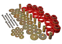 Energy Suspension Body Mount Set Inc. Hardware - Red - Mammoth Racing -