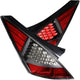 ANZO 2003-2005 Nissan 350Z LED Taillights Black - My Store