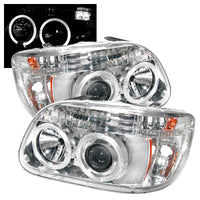 Spyder Ford Explorer 95-01 1PC Projector Headlights LED Halo Chrm PRO-YD-FEXP95-HL-1PC-C - Mammoth Racing -
