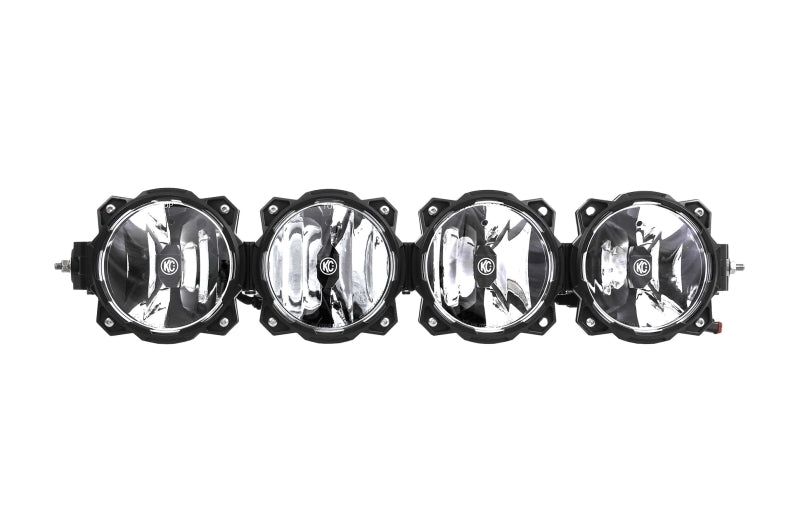 KC HiLiTES Universal 26in. Pro6 Gravity LED 4-Light 80w Combo Beam Light Bar (No Mount) - Mammoth Racing -