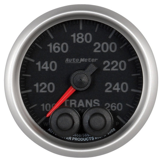 Autometer Elite 52mm 100-260 Degress F Trans Temperature Peak and Warn Gauge w/ Electonic Control - My Store