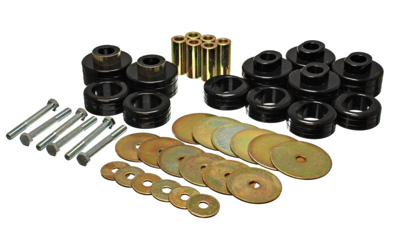 Energy Suspension Cab Mount Set - Std Cab - Black - Mammoth Racing -