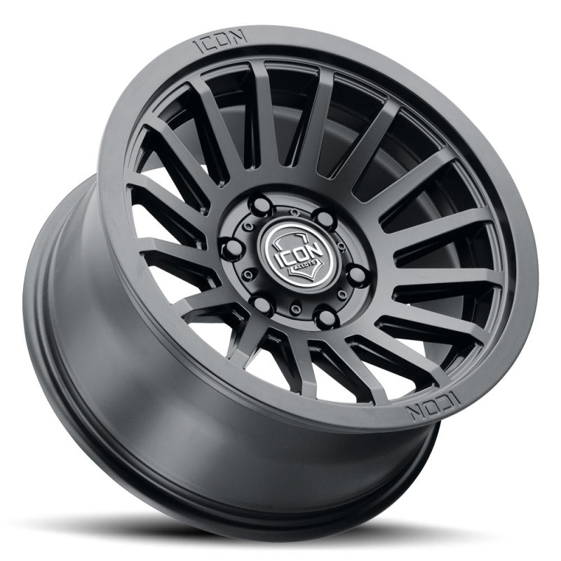 Icon Recon SLX 17x8.5 5x150 25mm Offset 5.75in BS 110.1mm Bore Satin Black Wheel - Mammoth Racing -