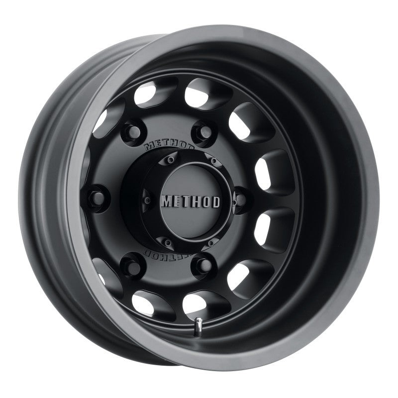 Method Mr901 - Rear 16x6 -134mm Offset 6x180 138.9mm CB Matte Black Wheel - Mammoth Racing -