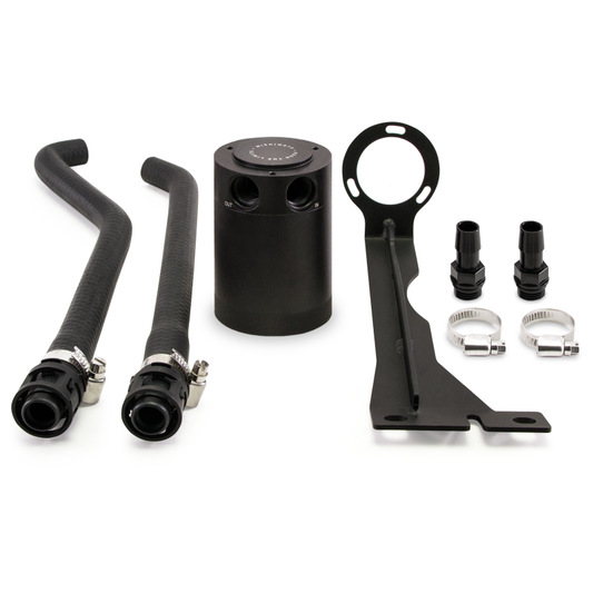 Mishimoto 2014+ Ford Fiesta ST Baffled Oil Catch Can Kit - Black - Mammoth Racing -