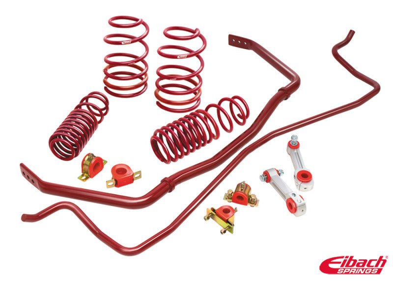 Eibach Sport Plus Kit for 79-93 Ford Mustang Fox V8 / 79-86 Mercury Capri V8 - Mammoth Racing -