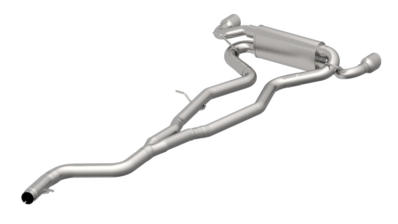 Kooks 2020 Toyota Supra 3.5in x 3in SS Catback Exhaust w/Polished Tips - Mammoth Racing -