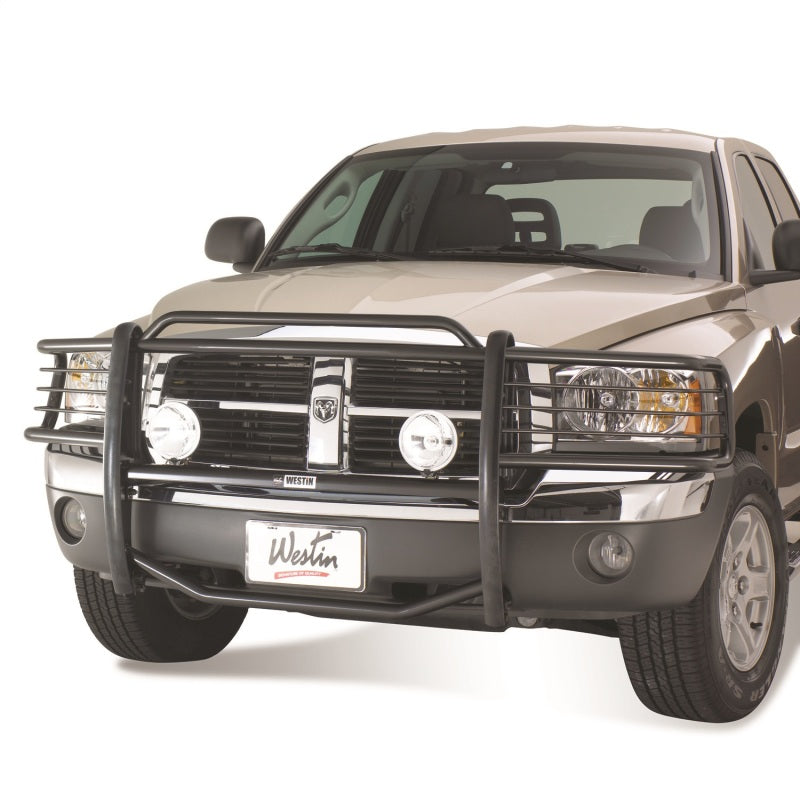 Westin 2005-2011 Dodge Dakota Sportsman Grille Guard - Black - Mammoth Racing -