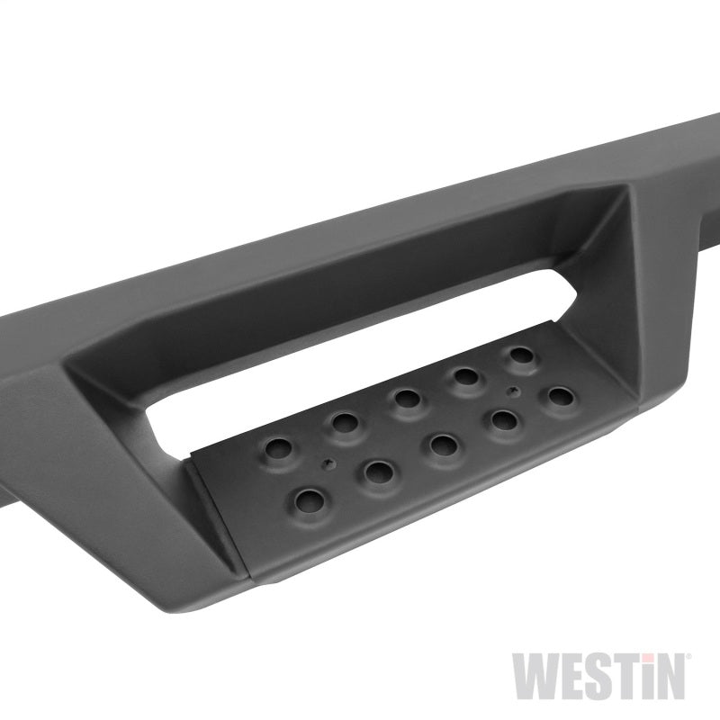 Westin/HDX 16-18 Nissan Titan XD Crew / 17-18 Titan Crew Cab Drop Nerf Step Bars - Textured Black - Mammoth Racing -