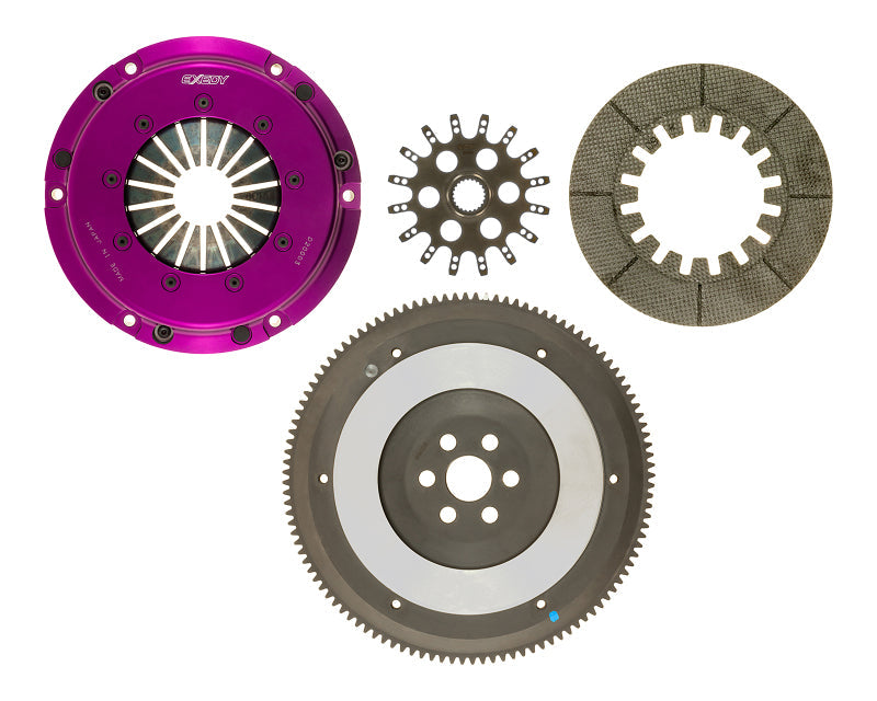 Exedy 1990-2005 Mazda Miata L4 Hyper Single Carbon-R Clutch Rigid Disc Push Type Cover - Mammoth Racing -