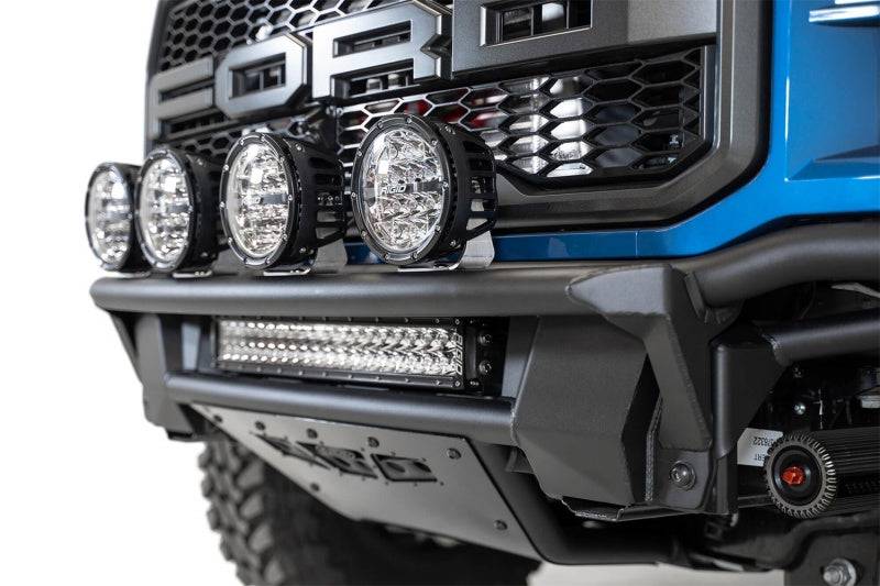 Addictive Desert Designs 17-20 Ford Raptor Pro Bolt-On Front Bumper - Hammer Black - My Store