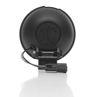 KC HiLiTES Apollo Pro 5in. Halogen Light 55w Spread Beam (Pair Pack System) - Black - Mammoth Racing -