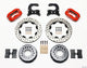 Wilwood Forged Dynalite P/S Rear Kit Drilled Red Chev 12 Bolt w C-Clips - My Store