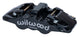 Wilwood Caliper - Aero4-DS Forged Four-Piston Caliper Black 1.12in Piston 1.10in Rotor - Black - Mammoth Racing -
