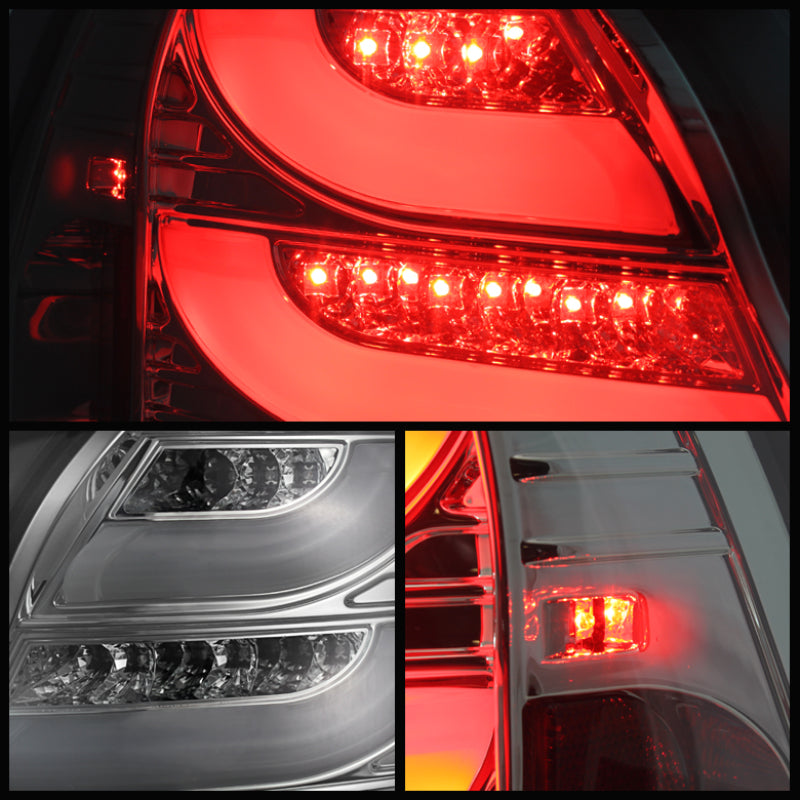 Spyder Pontiac Grand Prix 04-08 Light Bar LED Tail Light Smoke ALT-YD-PGP04-LED-SM - Mammoth Racing -