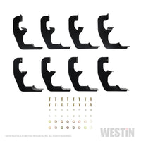Westin 2019 Chevrolet Silverado/Sierra 1500 Double/CC Premier Oval Nerf Step Bar Mount Kit - Black - Mammoth Racing -