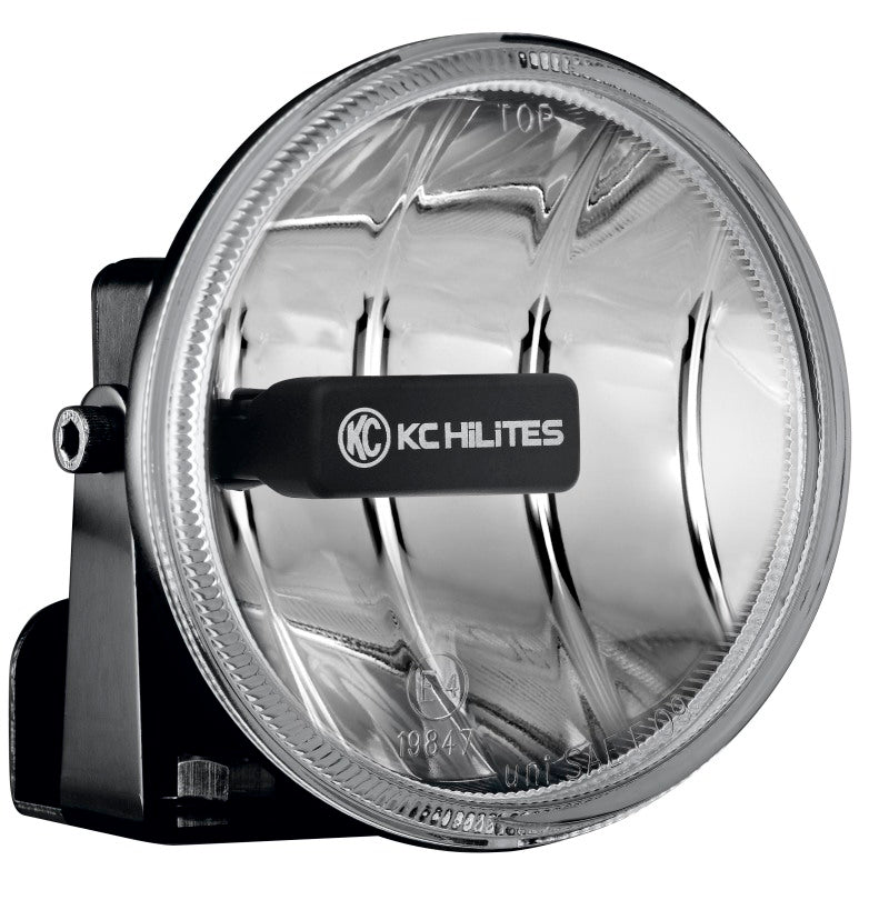 KC HiLiTES 4in. Gravity G4 LED Light 10w Sae/ece Clear Fog Beam (Single) - Mammoth Racing -