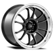 Konig Hypergram 16x8 5x114.3 Et38 Metallic Carbon w/ Machined Lip - Mammoth Racing -