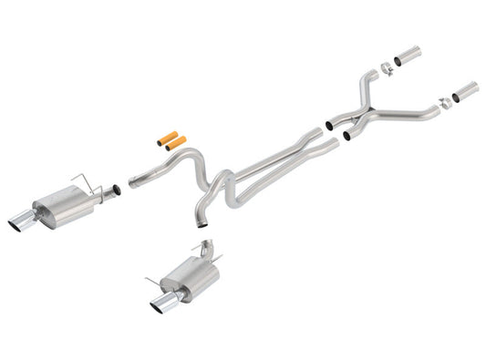 Borla 13-14 Mustang GT/Boss 302 5.0L V8 RWD Single Split Rear Exit ATAK Catback Exhaust - My Store