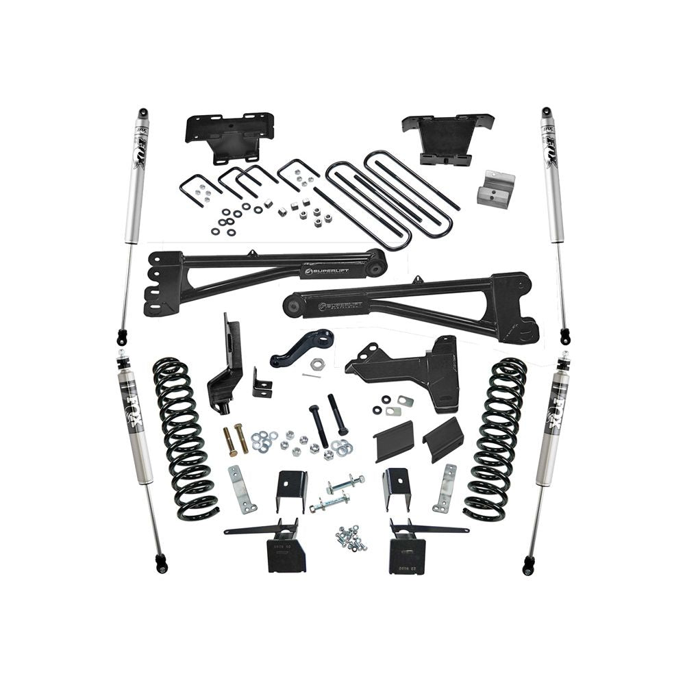 Superlift 17-20 Ford F-250/F-350 SuperDuty 4WD Diesel 6in Radius Arm Lift Kit w/ Fox 2.0 Shocks - Mammoth Racing -