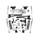 Superlift 17-20 Ford F-250/F-350 SuperDuty 4WD Diesel 6in Radius Arm Lift Kit w/ Fox 2.0 Shocks - Mammoth Racing -