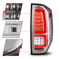ANZO 2014-2021 Toyota Tundra LED Taillights Chrome Housing/Clear Lens - My Store