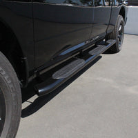 Westin 2009-2018 Ram/Dodge 1500 Quad Cab (6.5 ft Bed) PRO TRAXX 5 WTW Oval Nerf Step Bars - Black - Mammoth Racing -