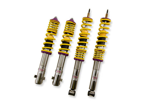 KW Coilover Kit V3 VW Golf III / Jetta III (1HXO); all incl. Cabrio (-02); 2WD; all engines - Mammoth Racing -