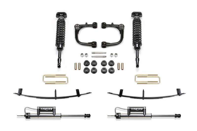 Fabtech 05-14 Toy Tacoma 2wd/4wd 6 Lug 3in UCA Sys w/Dl 2.5 C/O & Rr Dl Resi & Rr Leaf Pack - Mammoth Racing -