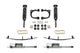 Fabtech 05-14 Toy Tacoma 2wd/4wd 6 Lug 3in UCA Sys w/Dl 2.5 C/O & Rr Dl Resi & Rr Leaf Pack - Mammoth Racing -