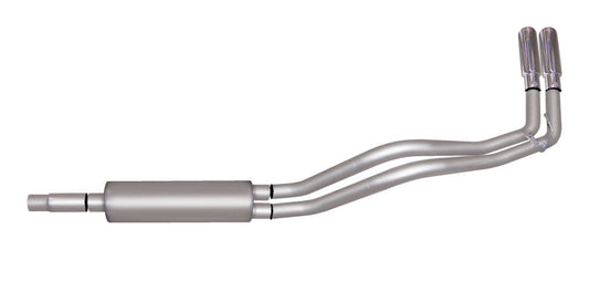 Gibson 94-96 Dodge Ram 1500 Base 3.9l 2.5in Cat-Back Dual Sport Exhaust - Stainless - Mammoth Racing -