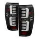 Spyder GMC Sierra 19-20 Incandescent Bulb Model Only LED Tail Lights - Black ALT-YD-GS19-LED-BK - Mammoth Racing -
